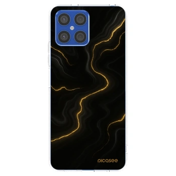 Picasee silikónový prehľadný obal pre Honor X8 4G - Thunder