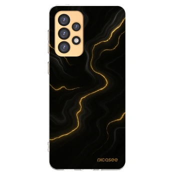 Picasee silikónový prehľadný obal pre Samsung Galaxy A33 5G A336 - Thunder