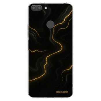 Picasee silikónový prehľadný obal pre Huawei P Smart - Thunder