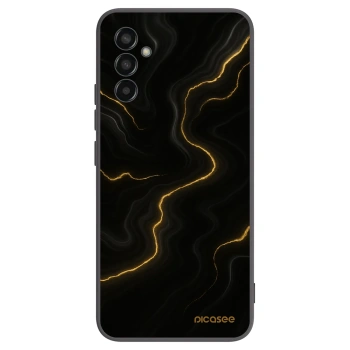 Picasee silikónový čierny obal pre Samsung Galaxy M13 M135F - Thunder