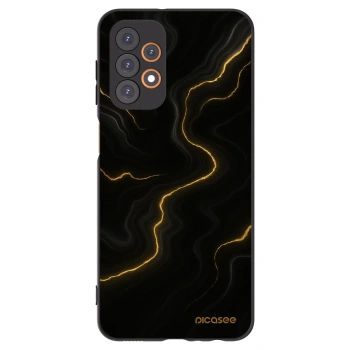 Picasee silikónový čierny obal pre Samsung Galaxy A23 A235F 4G - Thunder
