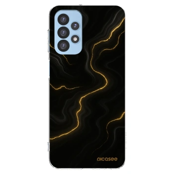 Picasee silikónový prehľadný obal pre Samsung Galaxy A23 A235F 4G - Thunder