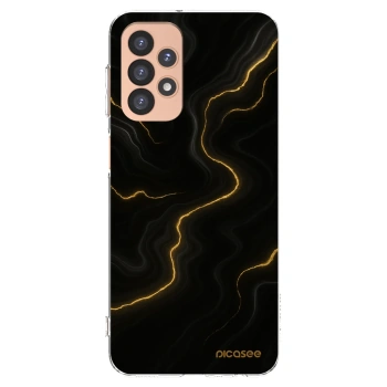 Picasee silikónový prehľadný obal pre Samsung Galaxy A23 A236B 5G - Thunder