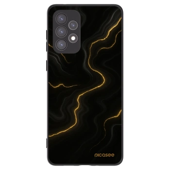 Picasee silikónový čierny obal pre Samsung Galaxy A73 5G - Thunder