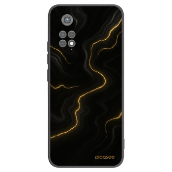 Picasee silikónový čierny obal pre Xiaomi Redmi Note 11S 5G - Thunder