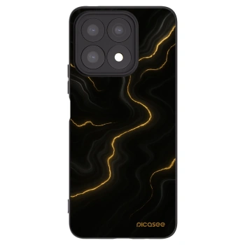 Picasee silikónový čierny obal pre Honor X8a - Thunder
