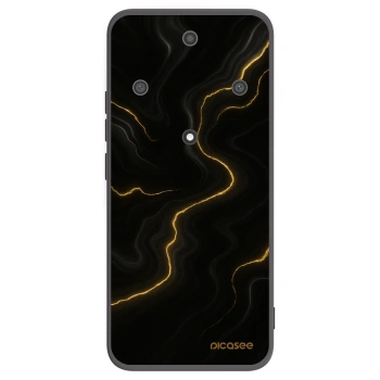Picasee silikónový čierny obal pre Honor Magic5 Lite 5G - Thunder
