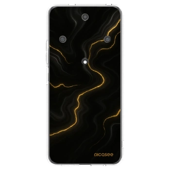 Picasee silikónový prehľadný obal pre Honor Magic5 Lite 5G - Thunder