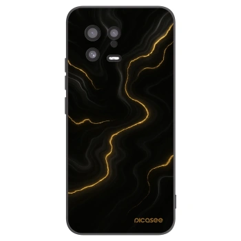 Picasee silikónový čierny obal pre Xiaomi 13 - Thunder
