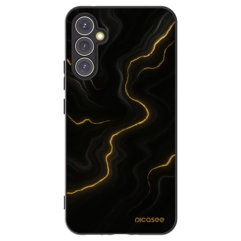 Picasee silikónový čierny obal pre Samsung Galaxy A34 5G A346B - Thunder