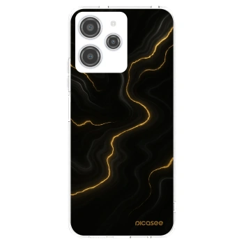 Picasee silikónový prehľadný obal pre Xiaomi Redmi 12 4G - Thunder