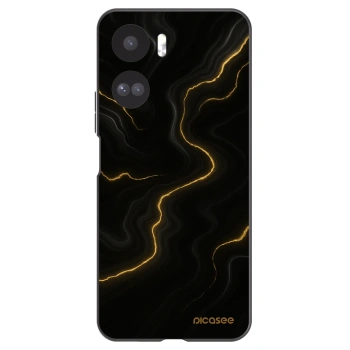 Picasee silikónový čierny obal pre Honor 90 Lite 5G - Thunder