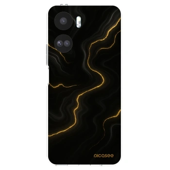 Picasee silikónový prehľadný obal pre Honor 90 Lite 5G - Thunder