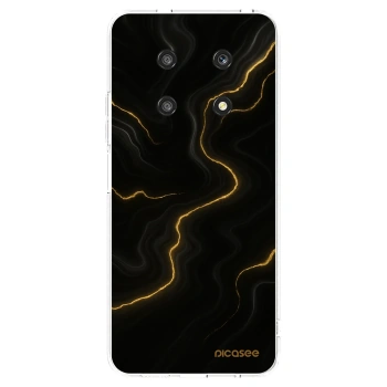 Picasee silikónový prehľadný obal pre Honor Magic4 Lite 5G - Thunder