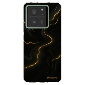 Picasee silikónový prehľadný obal pre Xiaomi 13T Pro - Thunder