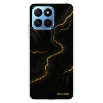 Picasee silikónový prehľadný obal pre Honor 70 Lite - Thunder