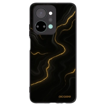 Picasee silikónový čierny obal pre Honor X7a - Thunder
