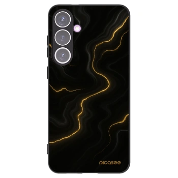 Picasee silikónový čierny obal pre Samsung Galaxy S24+ S926B 5G - Thunder