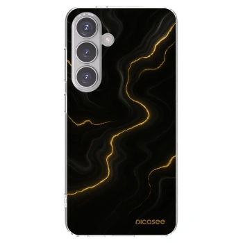 Picasee silikónový prehľadný obal pre Samsung Galaxy S24 S921B 5G - Thunder