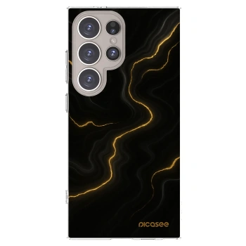 Picasee silikónový prehľadný obal pre Samsung Galaxy S24 Ultra S928B 5G - Thunder