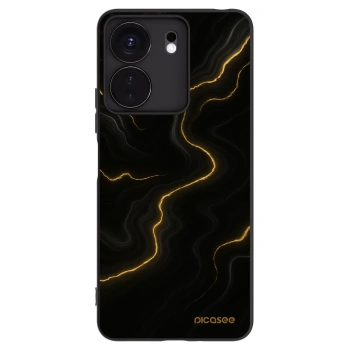 Picasee silikónový čierny obal pre Xiaomi Redmi 13C 4G - Thunder