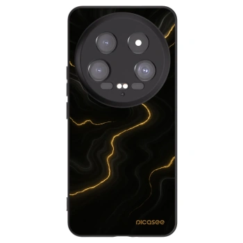 Picasee silikónový čierny obal pre Xiaomi 14 Ultra - Thunder