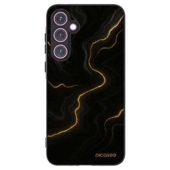 Picasee silikónový čierny obal pre Samsung Galaxy A35 5G A356B - Thunder