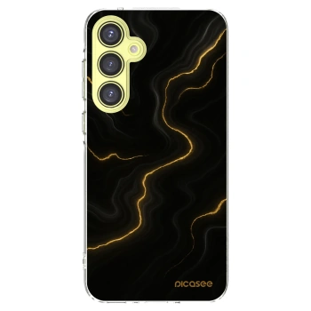 Picasee silikónový prehľadný obal pre Samsung Galaxy A35 5G A356B - Thunder