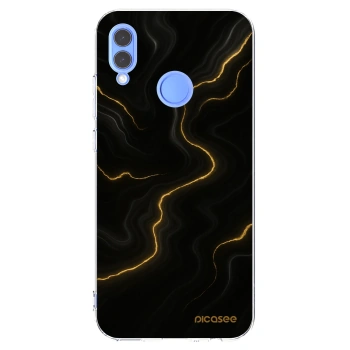 Picasee silikónový prehľadný obal pre Huawei P Smart 2019 - Thunder