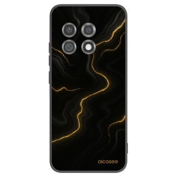 Picasee silikónový čierny obal pre OnePlus 11 5G - Thunder