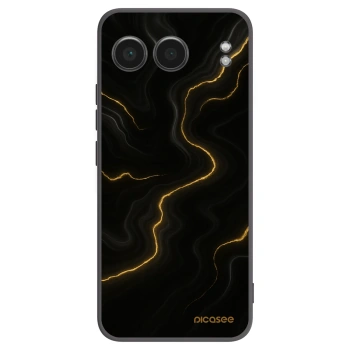 Picasee silikónový čierny obal pre OnePlus Nord 4 - Thunder