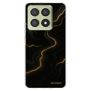Picasee silikónový prehľadný obal pre Xiaomi 14T - Thunder