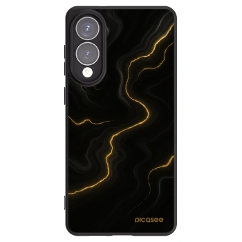 Picasee silikónový čierny obal pre Samsung Galaxy S25 Edge 5G - Thunder