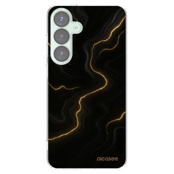 Picasee silikónový prehľadný obal pre Samsung Galaxy S25+ 5G - Thunder