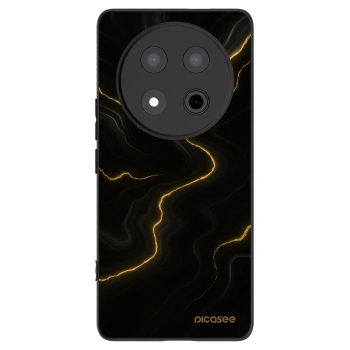 Picasee silikónový čierny obal pre Honor Magic7 Lite 5G - Thunder