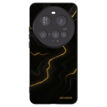 Picasee silikónový čierny obal pre Xiaomi 15 Ultra - Thunder