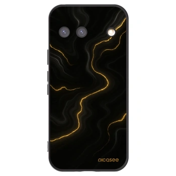 Picasee silikónový čierny obal pre Google Pixel 9 - Thunder