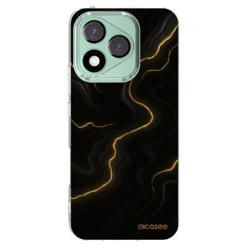 Picasee silikónový prehľadný obal pre Honor 400 Lite 5G - Thunder