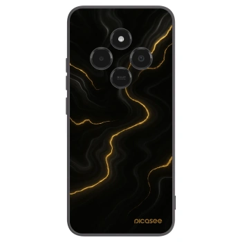 Picasee silikónový čierny obal pre Xiaomi Poco C75 - Thunder