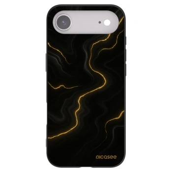 Picasee silikónový čierny obal pre Apple iPhone Air - Thunder