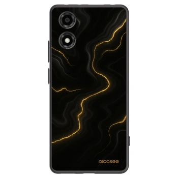 Picasee silikónový čierny obal pre Motorola Moto E14 - Thunder
