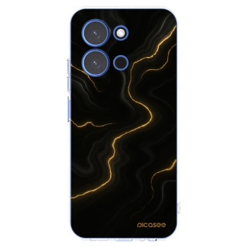 Picasee silikónový prehľadný obal pre Xiaomi Redmi 15C 4G - Thunder