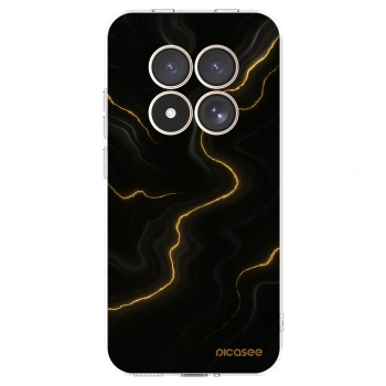 Picasee silikónový prehľadný obal pre Xiaomi Redmi Note 15 Pro 4G - Thunder