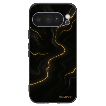 Picasee silikónový čierny obal pre Google Pixel 10 Pro - Thunder