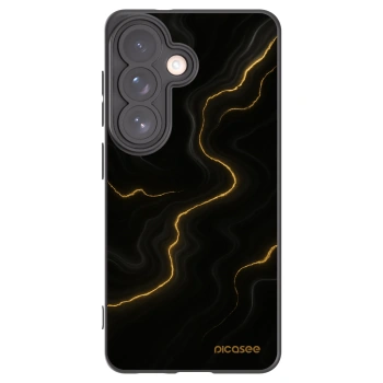 Picasee silikónový čierny obal pre Samsung Galaxy S26 - Thunder