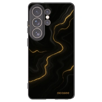 Picasee silikónový čierny obal pre Samsung Galaxy S26 Ultra - Thunder