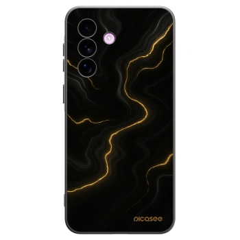 Picasee silikónový čierny obal pre Samsung Galaxy A57 5G - Thunder