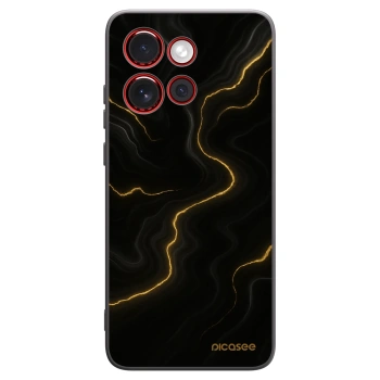 Picasee silikónový čierny obal pre Motorola Edge 60 Neo 5G - Thunder