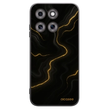 Picasee silikónový čierny obal pre Motorola Moto G77 - Thunder