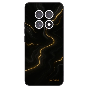 Picasee silikónový čierny obal pre Xiaomi Redmi Note 15 5G - Thunder